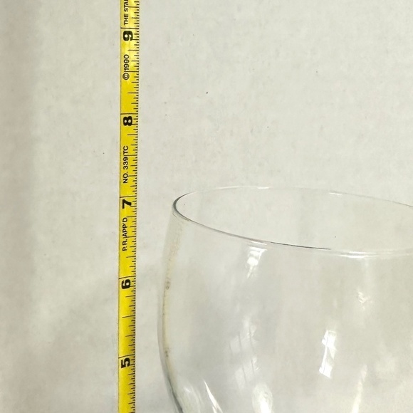 Fire & Light Plum Goblet Wine Glass Hand Made Recycled Glass - Picture 4 of 4